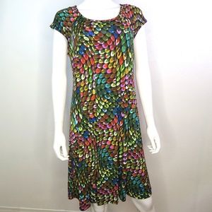 Gabby Skye Multicolor Gemstone Dress